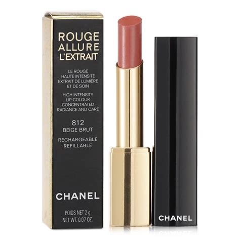 chanel 812 rouge allure|Chanel beige brut.